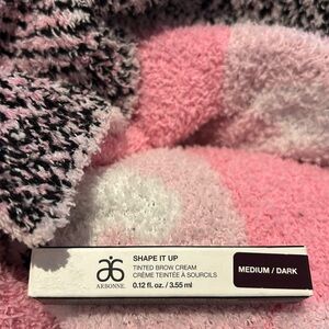 Arbonne medium/dark tinted brow cream